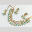 Manisha Jewellery Gold Plated Crystal Stone Necklace Set