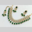 Manisha Jewellery Gold Plated Crystal Stone Necklace Set