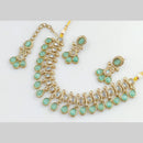 Manisha Jewellery Gold Plated Crystal Stone Necklace Set