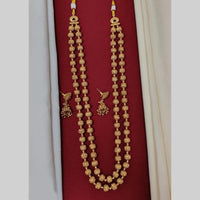 Manisha Jewellery Gold Plated Beads Long Necklace Set