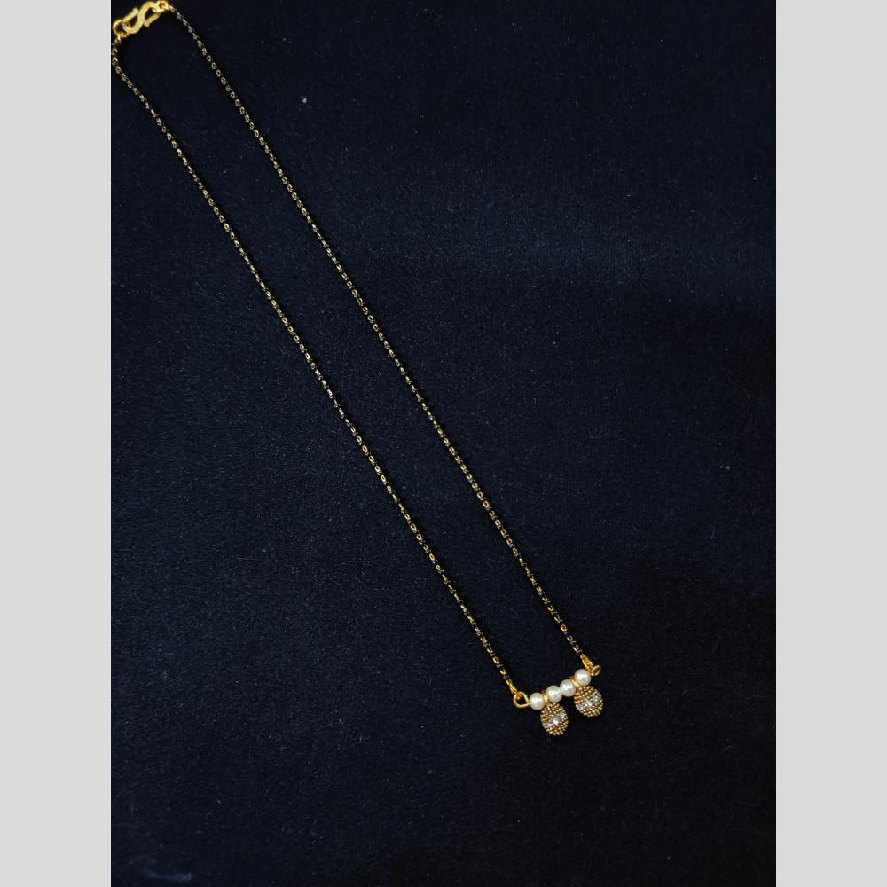 Manisha Jewellery Gold Plated Austrain Stone Manglasutra