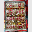Manisha Jewellery  Gold Plated Colorful Crystal Work Bangles Set