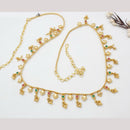 Manisha Jewellery Gold Plated Pota Stone Perfect Bridal Waist Chain Kamarbandh