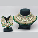 Manisha Jewellery Royal Touch Kundan And Pearl Choker Necklace Set