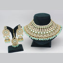 Manisha Jewellery Royal Touch Kundan And Pearl Choker Necklace Set