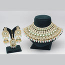 Manisha Jewellery Royal Touch Kundan And Pearl Choker Necklace Set