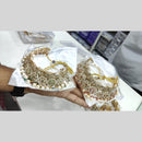 Manisha Jewellery Gold Plated Designer  Pota And Kundan Meenakari Choker Necklace Set