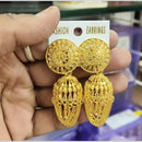 Manisha Jewellery Gold Plated Jhumki Earrings