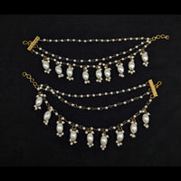 Manisha Jewellery Gold Plated Pearl Kaan Chain