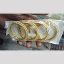 Manisha Jewellery Gold Plated Pearl Bangles Set