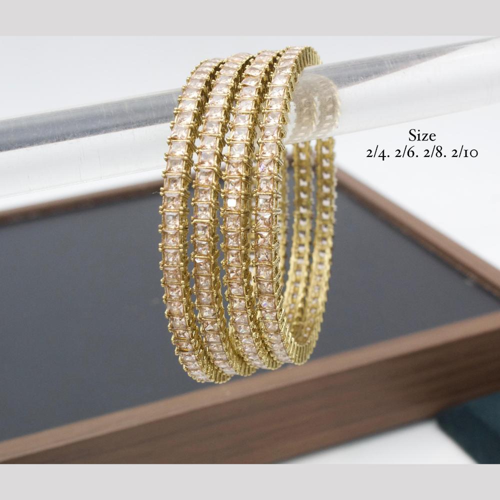 Manisha Jewellery Crystal Stone Bangles Set