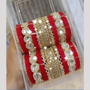 Manisha Jewellery Gold Plated Kundan Mirror Acrylic Bangles Set