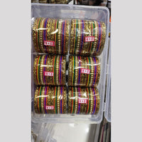 Manisha Jewellery Gold Plated Austrian Metal Bangles Set