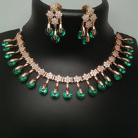 Manisha Jeweller American Diamond Necklace Set