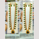 Manisha Jewellery Gold Plated Pota Stone Long Necklace Set