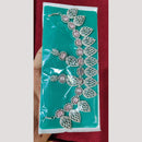Manisha Jewellery Silver Plated American Diamond Necklace Set