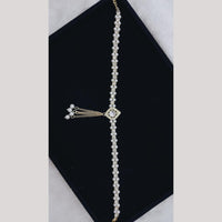 Manisha Jewellery Crystal Stone And Pearls Kamarbandh