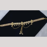 Manisha Jewellery Crystal Stone And Pearls Kamarbandh