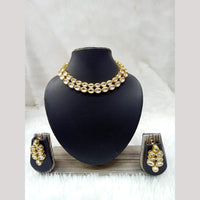 Manisha Jewellery Gold Plated Kundan  Necklace Set
