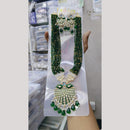Manisha Jewellery Gold Plated Kundan Beads And Pearl Long Necklace Set