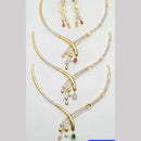 Manisha Jewellery Gold Plated Austrain Stone Necklace Set