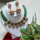 Manisha Jewellery Gold Plated Polki Kundan Necklace Set