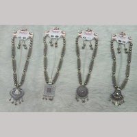 Manisha Jewellery Oxidised Plated Necklace Set