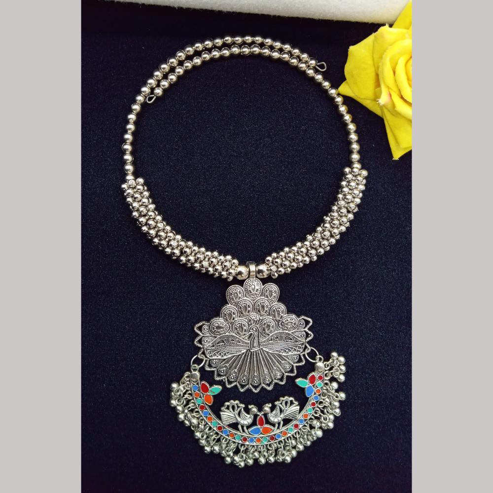 Manisha Jewellery Oxidised Plated Necklace Set