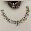 Manisha Jewellery Gold Plated American Diamonds Necklace Set