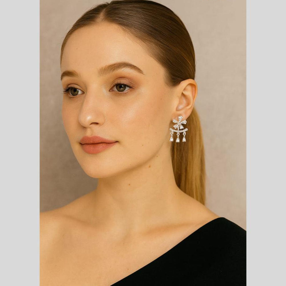 Manisha Jewellery Gold Plated Dangler Earrings