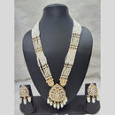 Manisha Jewellery Gold Plated Kundan And Pearls Necklace Set