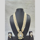 Manisha Jewellery Gold Plated Kundan And Pearls Necklace Set