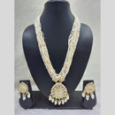 Manisha Jewellery Gold Plated Kundan And Pearls Necklace Set