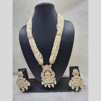 Manisha Jewellery Gold Plated Kundan And Pearls Necklace Set