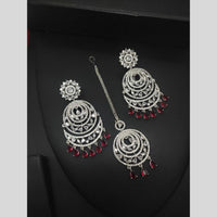 Manisha Jewellery Silver Plated American Diamond Dangler Earrings