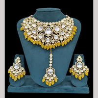 Manisha Jewellery Heritage Glam Classic Kundan Necklace Set for Special Occasions