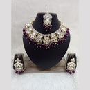 Manisha Jewellery Styled to Sparkle Crystal And Beads Necklace Set