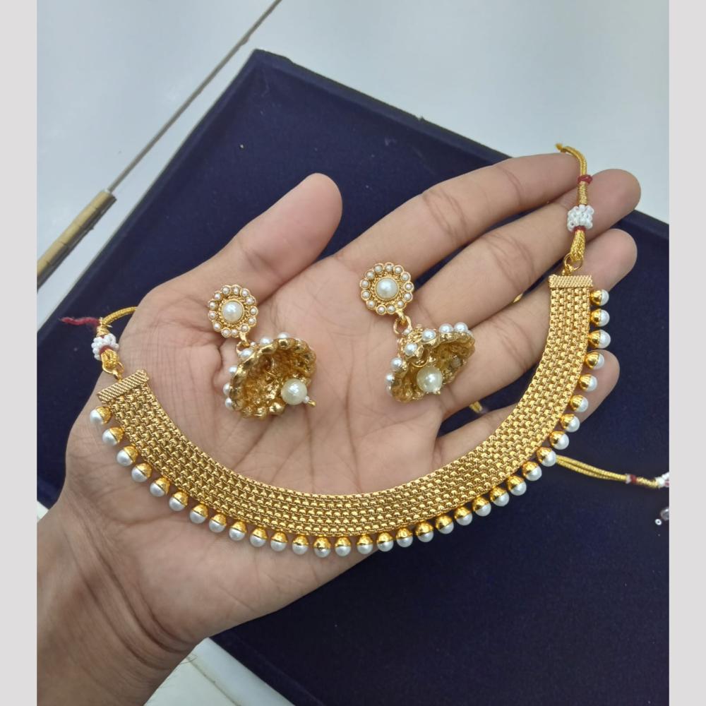 Manisha Jewellery The Classic Muse Pearl Necklace Set