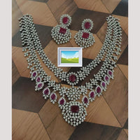 Manisha Jewellery Diamond Dreams Exquisite American Diamonds Necklace Set