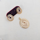 Manisha Jewellery Sparkling Austrian Diamond Pendant Set