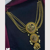 Manisha Jewellery Premium Pota Stone And Pearl Hair Accessories