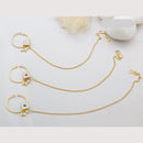 Manisha Jewellery Designer Austrian And Pearl Nose Ring