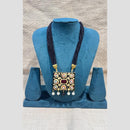 Manisha Jewellery Bold Elegance Pota Stone And Pearl Necklace Set