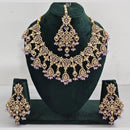 Manisha Jewellery Kundan and Pearl Necklace Set