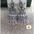 Manisha Jewellery Antique Jhumka Earrings with Mini Bells Drops