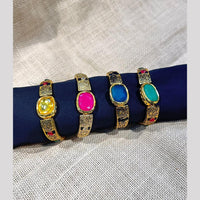 Manisha Jewellery Antique Finish Crystal Stone Bracelets (Single Piece Only)