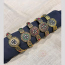 Manisha Jewellery Ethic Look Pota Stone Bracelets (Single Piece Only)