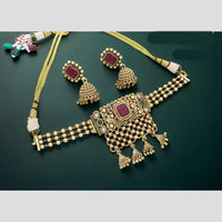 Manisha Jewellery Shimmering Crystal And Pearl Necklace Set