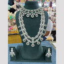 Manisha Jewellery American Diamond Layered Necklace Set
