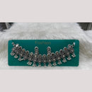Manisha Jewellery Oxidised Plated Mirror Work Necklace Set 